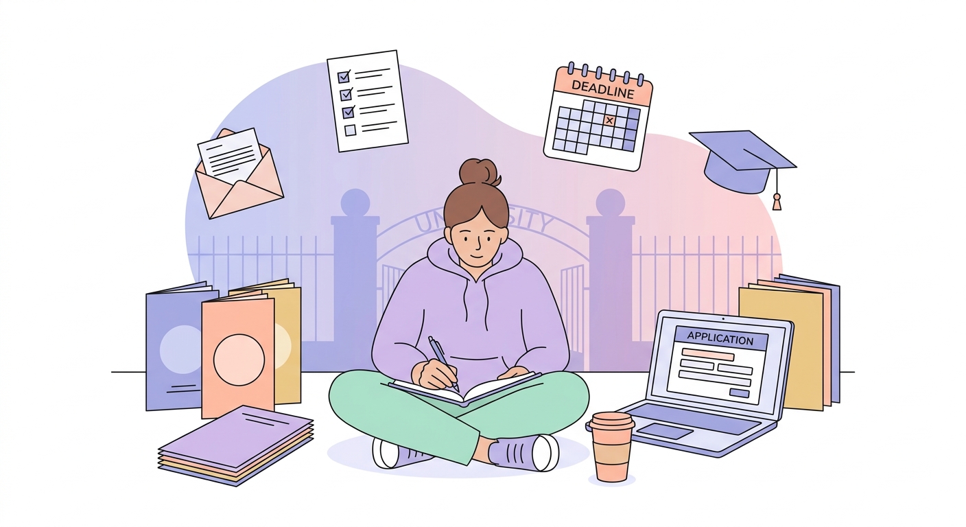 admissions degree guide illustration