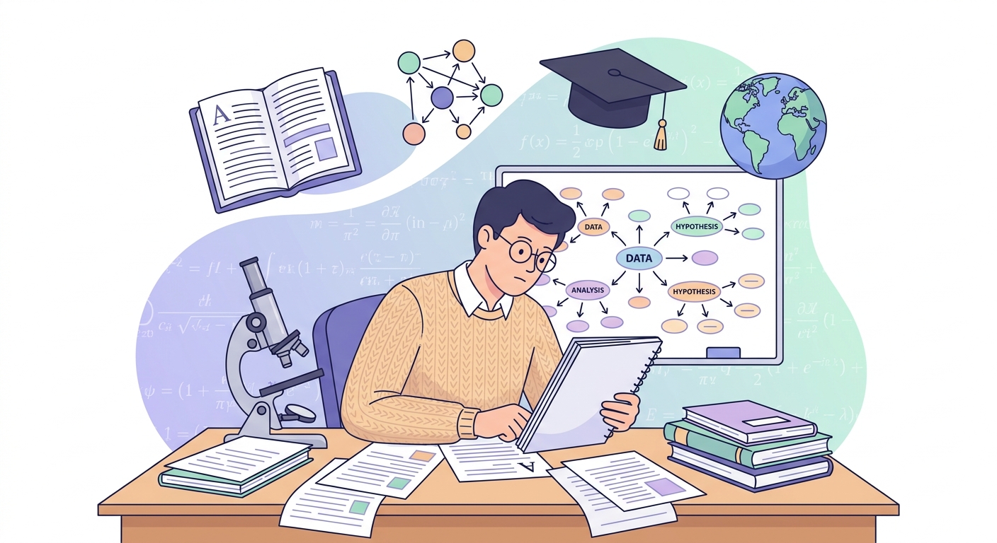 phd-research degree guide illustration